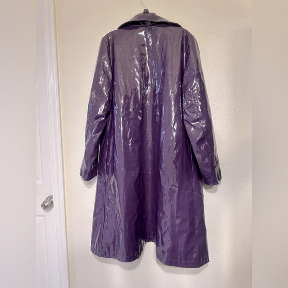 Purple Rain coat sz medium - Picture 3 of 3